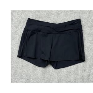 Lululemon Women's Black Athletic Shorts Size XL #61682